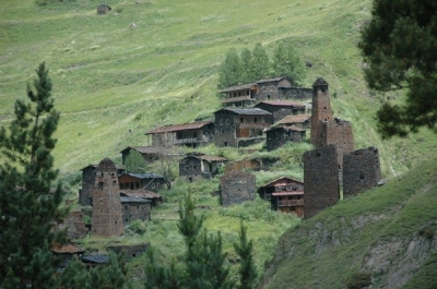Kvavlo Village Ruins