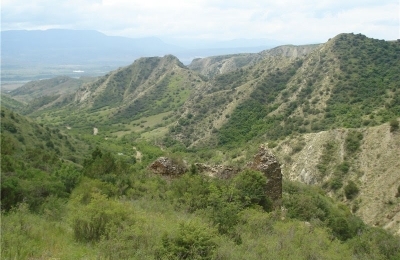 Cave on Mount Tslevi