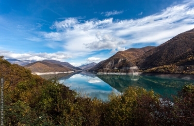 Jinvali reservoir